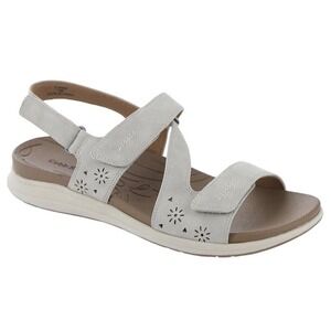 Cobb Hill Rockport Tala Women's 9 Taupe Strappy Washable Sandals Eco New